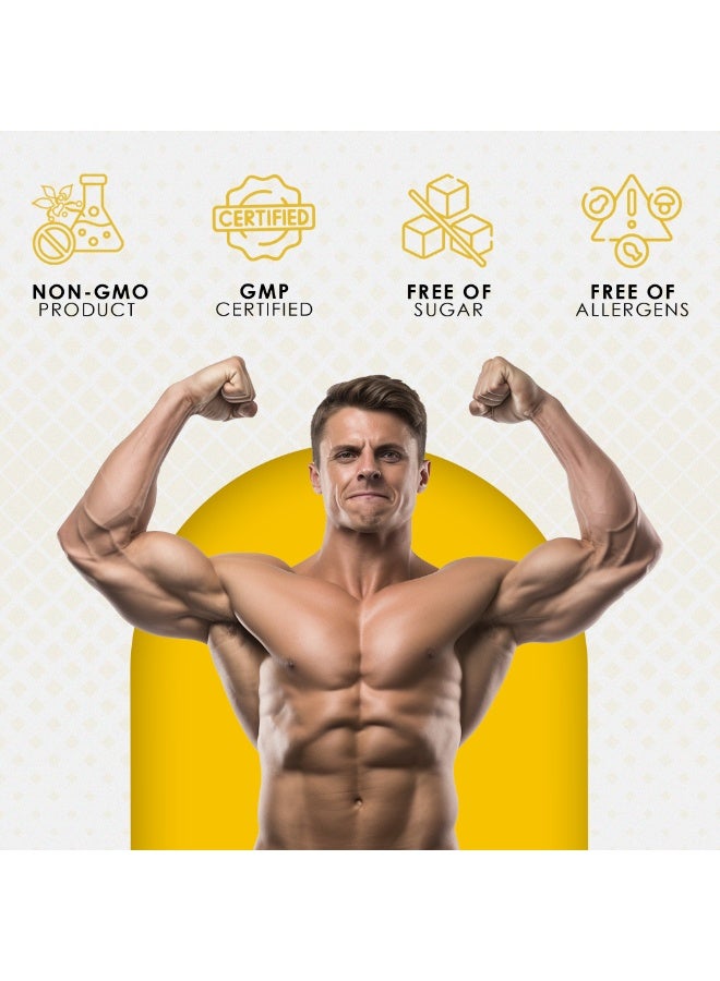 أمبروسيال الكرياتين مونوهيدرات 450 ملغ 90 حصة - Image 5